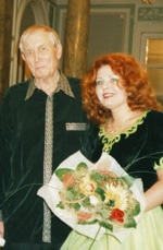 Мария Людько и Евгений Евтушенко